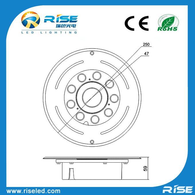 LED fountain lights 2