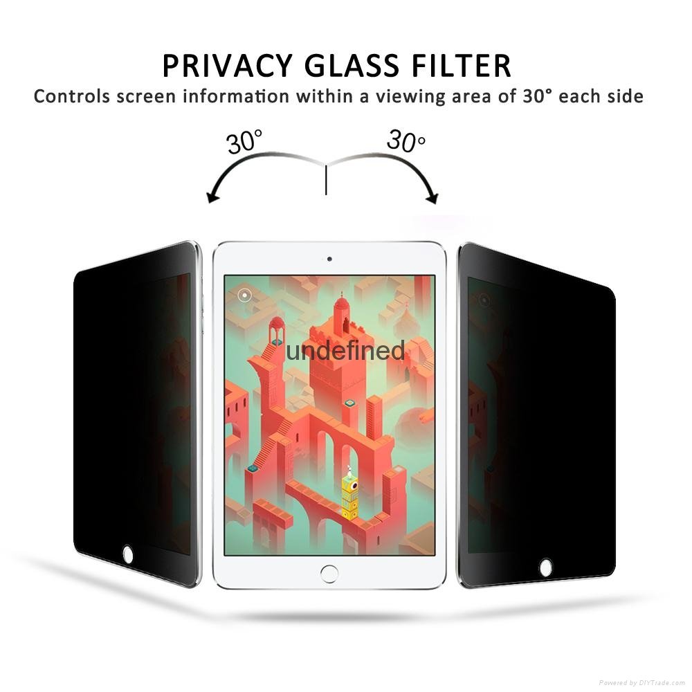 Smartphone Anti Spy Optical Tempered Glass Screen Protector 3