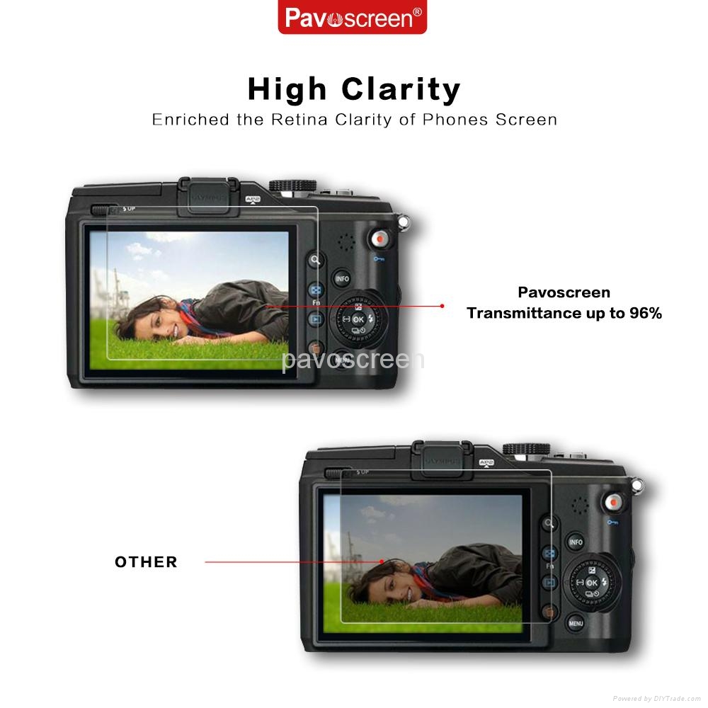AGC Tempered Glass High Clear Screen Protector for Camera 1