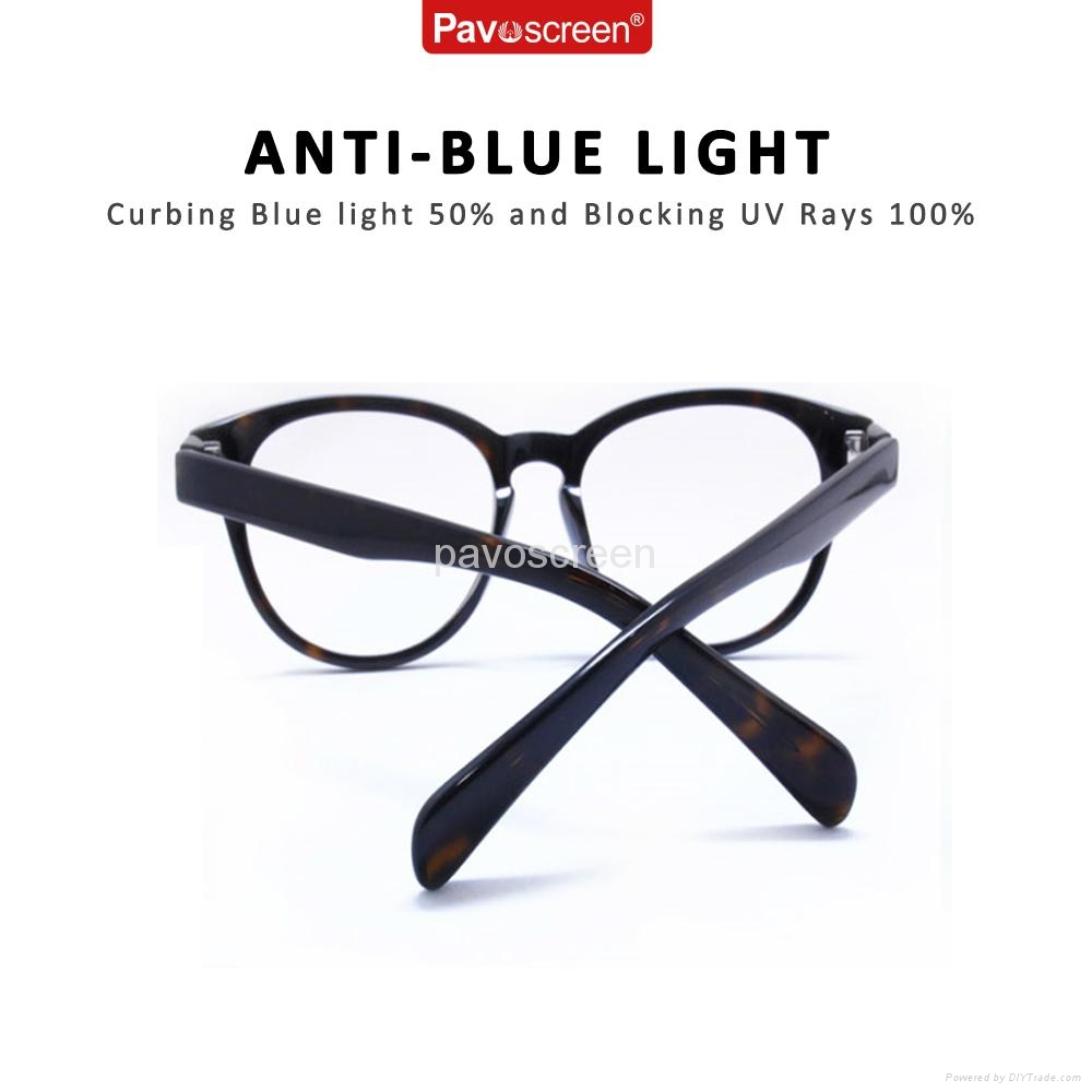 Pavoscreen Anti Radiation  Block Blue Light Anti UV Rays Reading Glasses 2