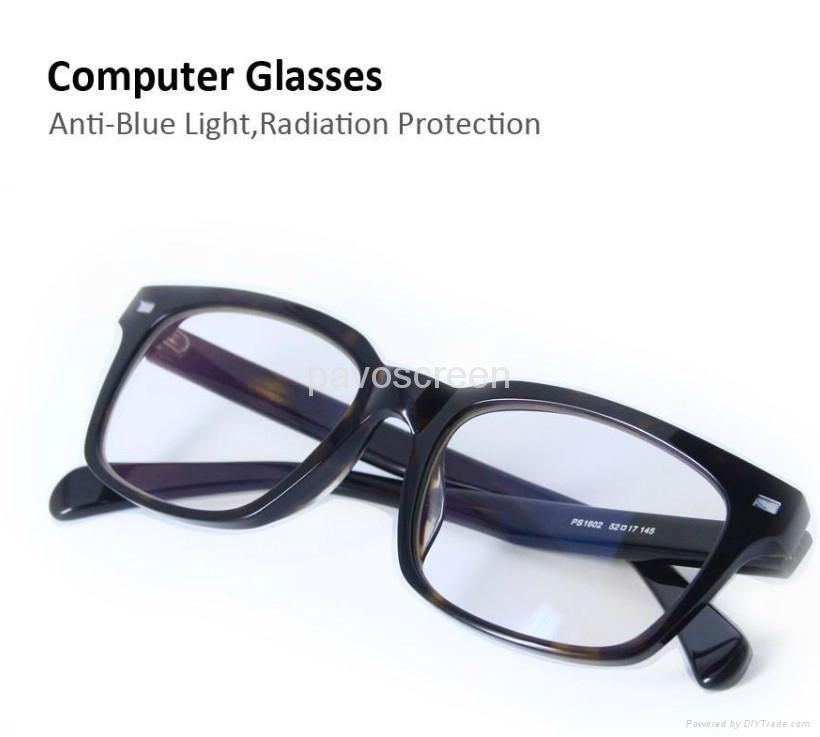 Pavoscreen Anti Radiation  Block Blue Light Anti UV Rays Reading Glasses 3