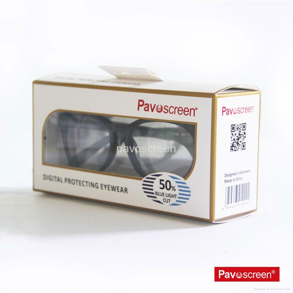 Pavoscreen Anti Radiation  Block Blue Light Anti UV Rays Reading Glasses 5