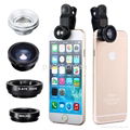 2016 New Fish Eye Clip Mobile Phone Camera Lens 3