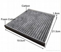 car air filter for Hyundai Subaru Lexus Toyota OEM 0897400820