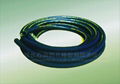 Type 909 SAE 100 R6 One-Layer Woven Fiber Hydraulic Rubber Hose 1