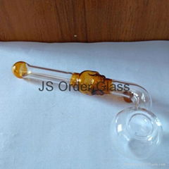 Glass smoking one hitter