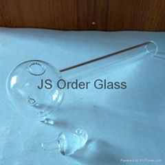 Glass smoking oil burner