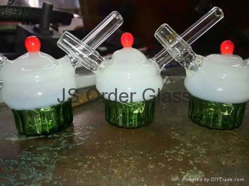 Glass smoking set 5