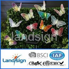 Hot sale selected butterfly shaped solar christmas string light