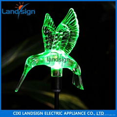 solar hummiingbird/butterfly/dragonfly shaped stick light