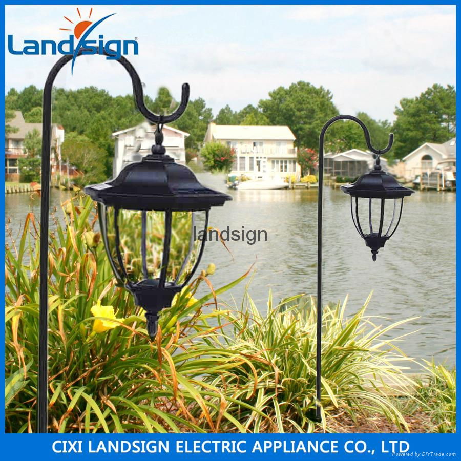 solar garden light with hook 5