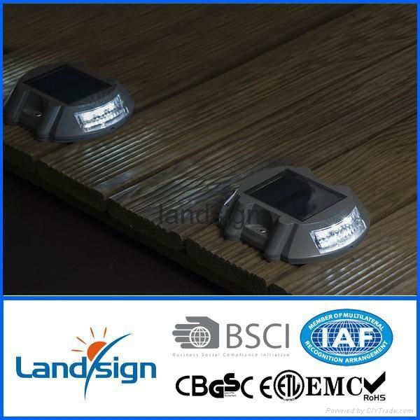 solar road stud led decking light 5