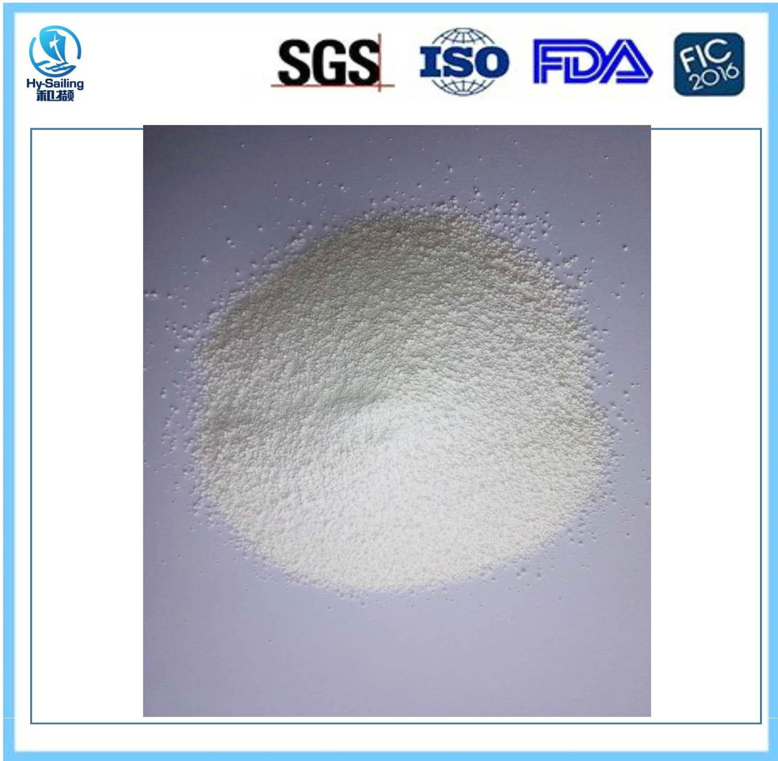 Pure Food Additive Calcium Carbonate Granules 