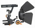 YELANGU Popular DSLR Camera Cage Shoulder Mount Rig Kit C500 Contain Follow Focu 3