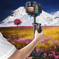 YELANGU Colorful 60cm Portable Camera Steadicam S60T 