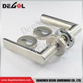 China supplier stainless steel solid type stainless stell door handles in guangd 5