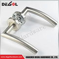 Latest stainless steel lever curved door handles 3