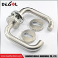 Hot Sale stainless steel tube lever type model door handles 1