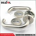 Hot Sale stainless steel tube lever type model door handles 5