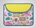 City Design Water Resistant Fabrics 13'' Laptop sleeve With a soft Padded Liner 5