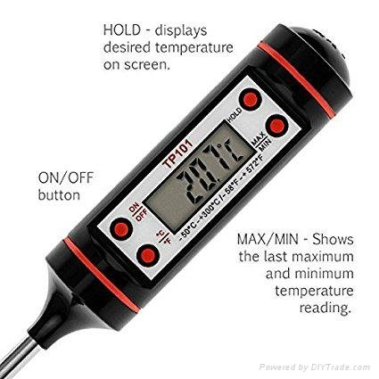 TP101 thermometer food food thermometer BBQ digital electronic probe thermometer 5