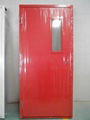 Steel fire door