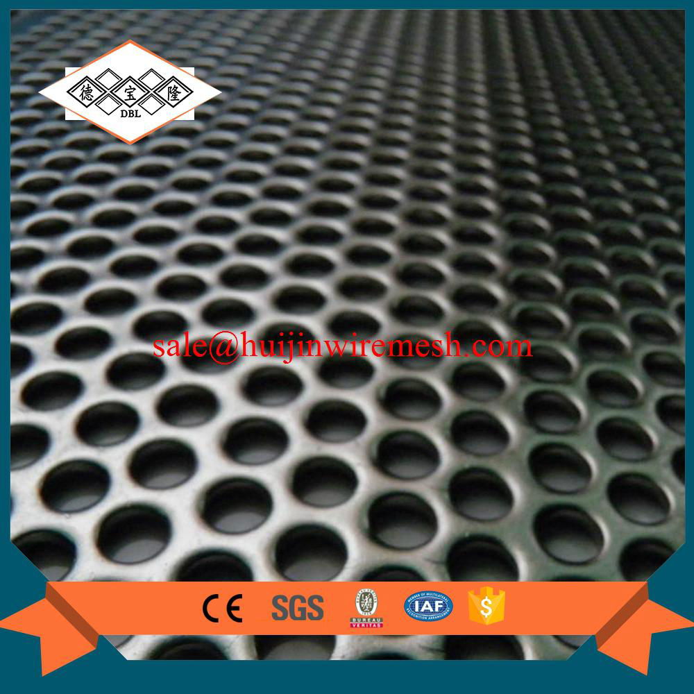 slotted  round  hole perforated metal decorative mesh  3