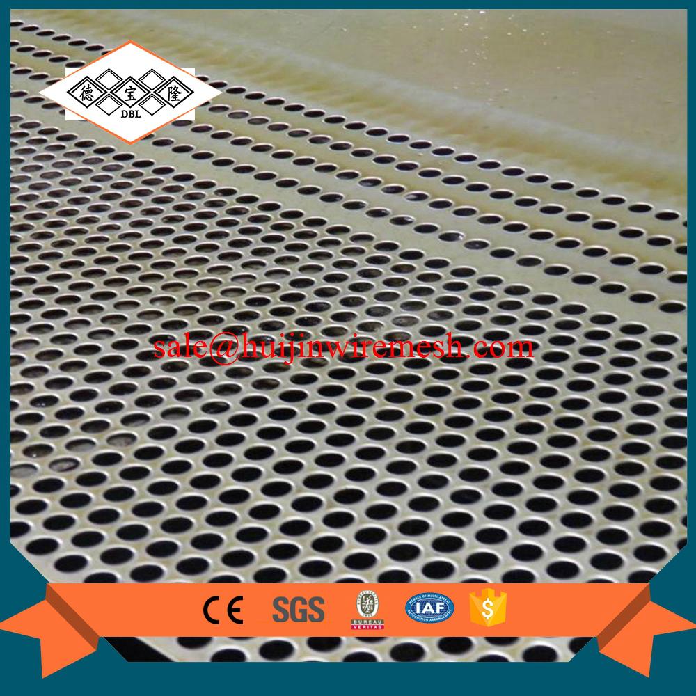 slotted  round  hole perforated metal decorative mesh  5