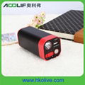 HT541 Portable USB Hand Warmer Power Bank 8800mAh 10400mAh 3 in 1 Function Light 3