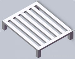 Aluminum alloy pallet