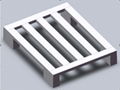 Aluminum alloy pallet