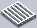 Aluminum alloy pallet