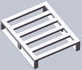 Aluminum alloy pallet