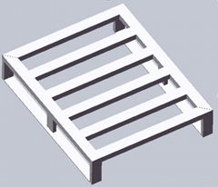 Aluminum alloy pallet