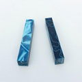 Navy Blue With White Swirl Acrylic Pen Blank Rod 