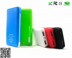 5000mAh Portable Charger External Battery Pack Power Bank Charger the shell with