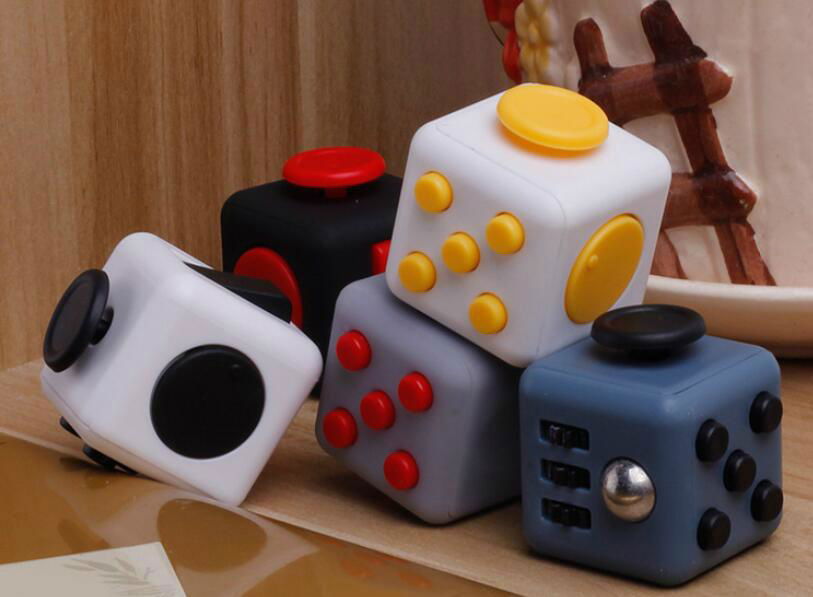 2017 hot sale new design Desk Toys fidget cube Relieves Stress 4