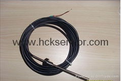 threaded mounting PT100 platinum thermal resistance temperature sensor probe