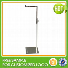 Metal bag stand, metal bag rack display