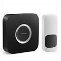 Hot sale wireless digital doorbell with LED flash light