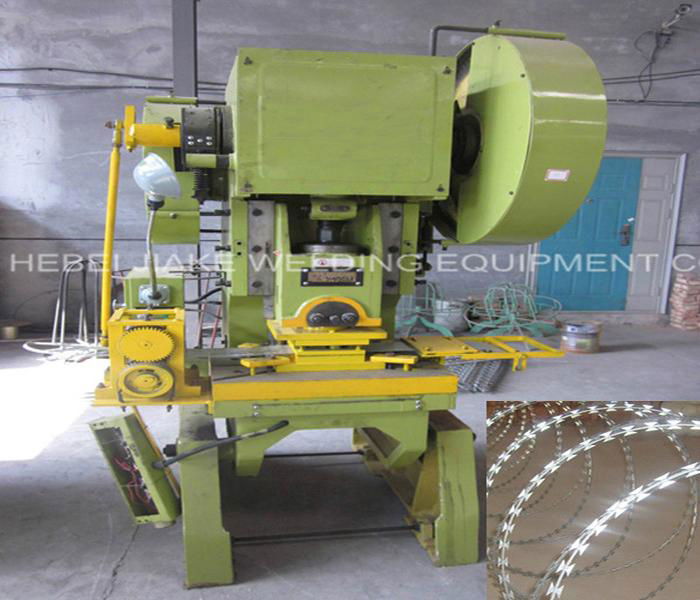 Concertina razor barbed wire making machine Nine Strips JIAKE