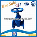 German standard DIN f4 f5 soft seal rubber gate valves 5