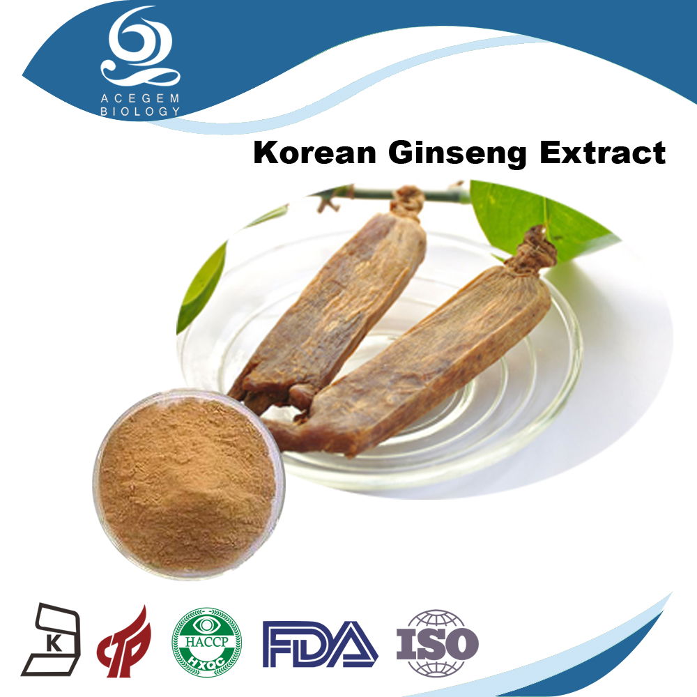 EC Standard Red Korean Ginseng with 1%-20% Ginsenosides by HPLC 