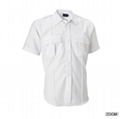 Men White Short Sleeve Pilot Uniform