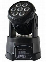 7*10W LED MINI  MOVING HEAD LIGHT