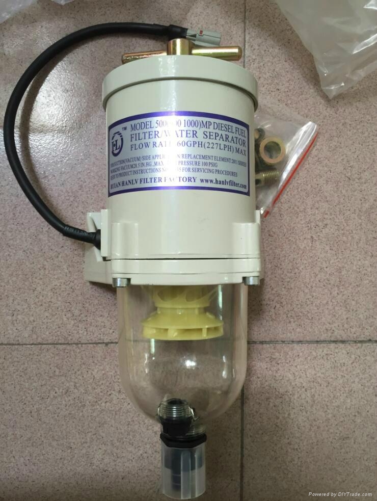 500FG ASSEMBLY WITH HEATER FUEL WATER SEPARATOR RACOR FILTER TURBINE