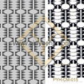 #8 mirror polished elevator decorative woven metal mesh