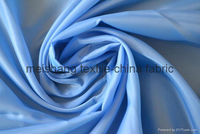 190t 210t polyester taffeta lining fabric 