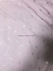 240t Polyester Pongee foil dot PA coated Fabric