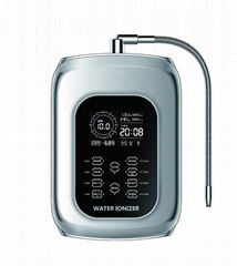 Ionized water ionizer with alkaline / acidic and hydrogen water maker